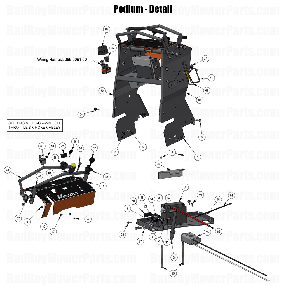 2025 Revolt SD - Podium - Detail